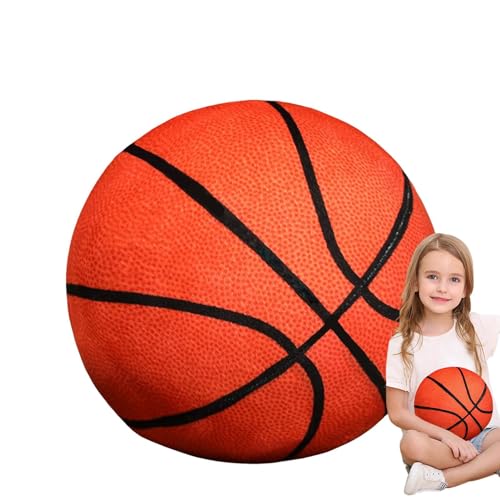 Bexdug Plüsch-Basketball für Kinder, gefülltes Basketballspielzeug | Realistisches Stofftier Plüschtier | Dekokissen, kreatives, Flexibles Spielzeug für Sofa, Bett, Couch, Auto, und Mädchen von Bexdug