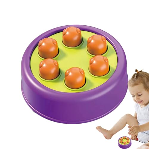 Bexdug Schnelles Push-Spiel, schnelles Push-Pop-Spiel, Quick Push Bubbles-Spielekonsole, Interaktives, lustiges Handheld-Schnellschub-Sensorspielzeug für und Mädchen ab 3 Jahren von Bexdug