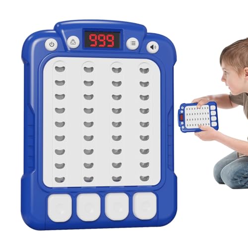 Bexdug Schnelles Push-Spiel,Schnelles Push-Spiel | Tragbare Handheld-Rhythmus-Spielmaschine | Interaktives Desktop-Induktionsspielzeug, Fidget-Spielspielzeug mit Musik und Licht für Kinder, und von Bexdug