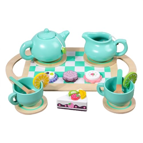 Bexdug Teeservice für Kinder,Teeservice für kleine Mädchen | Teeservice Spielzeug Tea Time Toys,Spieltee-Set, Lernspielzeug, Vorschul-Lernspielzeug für die Küche aus , Rollenspiele mit Tassen und von Bexdug