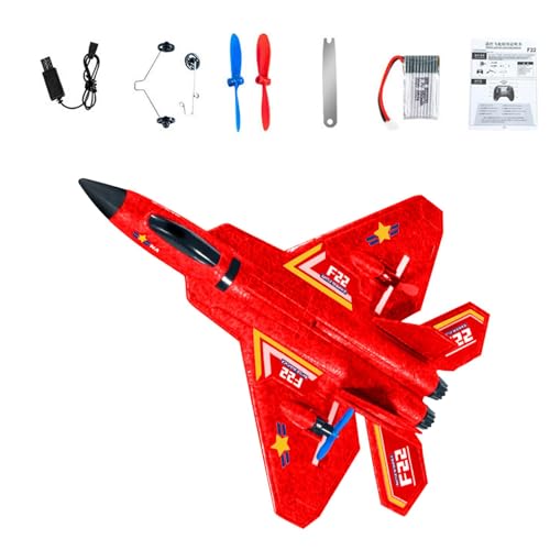 Bexdug gravitys Glider, 2025 Upgrade gravitys Glider, Remote Control Airplane, F22 Glider, 2.4g Remote Control Fighter Airplane Model Toy, Remote Control Fighter Airplane with Light von Bexdug