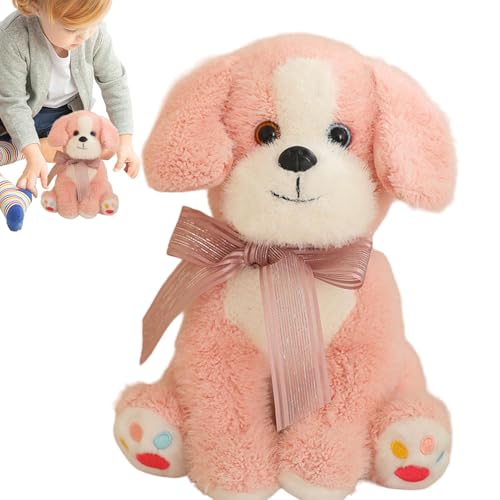 Hundeplüschpuppe, ausgestopftes Hundespielzeug,Huggable Stuffed Animal Toys - Bequeme Bunte Kinder entzückender Begleiter für Ostern, Thanksgiving, Kindertag von Bexdug