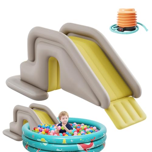 Inflatable Water Slide, Pool Slide, Blow Up Water Slides for Backyard, Pool Slide for Inground Pool, Swimming Pool Anti-Rollover Inflatable Water Slide, Kids Inflatable Toys von Bexdug