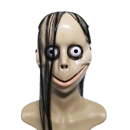 BeyBoss Halloween Mask ABS Momo Mask Cosplay Requisiten Altersgruppe: Erwachsene von BeyBoss