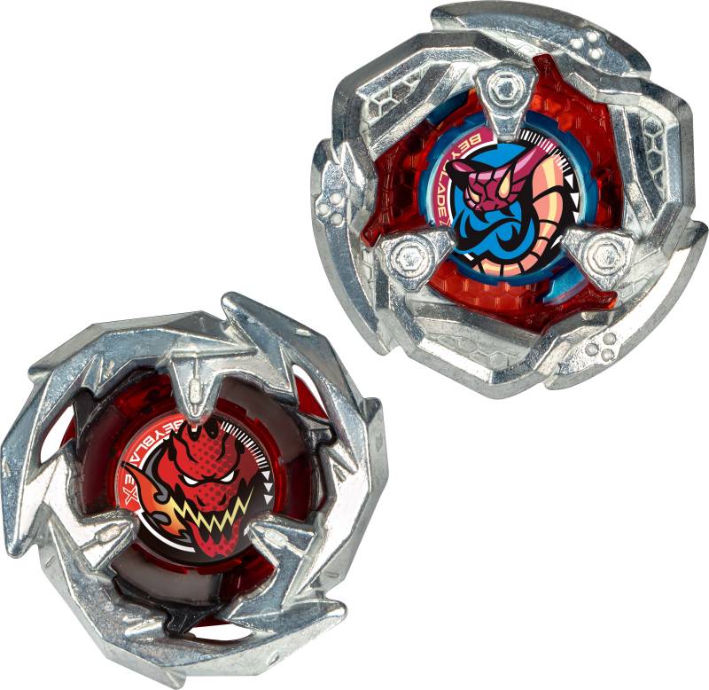 Beyblade X Tail Viper 5-80O &  Sword Dran 3-60F Spinner 2er-Pack von Beyblade