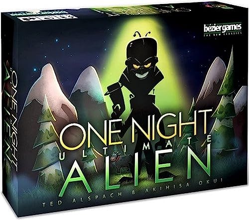 Bezier Games, One Night Ultimate Alien, Board Game, 3 to 10 Players, Ages 8+, 10 Minute Playing Time von Bezier Games