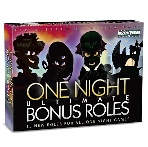 Bezier Games BEZONBR One Night Ultimate Bonus Roles, Mixed Colours von Bezier Games