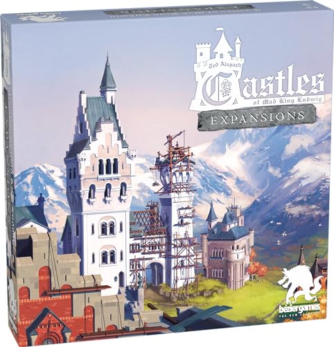 Castles of Mad King Ludwig Second Edition Expansions (Exp.) (ENGL.) von Bezier Games