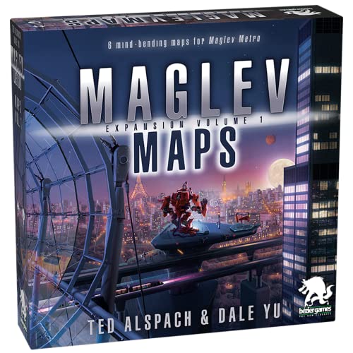 Maglev Maps Volume I (Exp.) (ENGL.) von Bezier Games