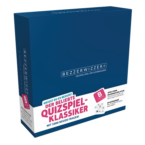 Bezzerwizzer Studio, UNBOX NOW, BEZZERWIZZER, Partyspiel, Quizspiel, 2+ Spieler, Ab 15+ Jahren, 45 Minuten, Deutsch von Asmodee