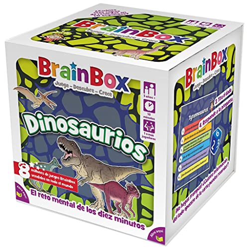 JUGO DE MESA BRAINBOX DINOSAURIOS PEGI 5 von Bezzerwizzer