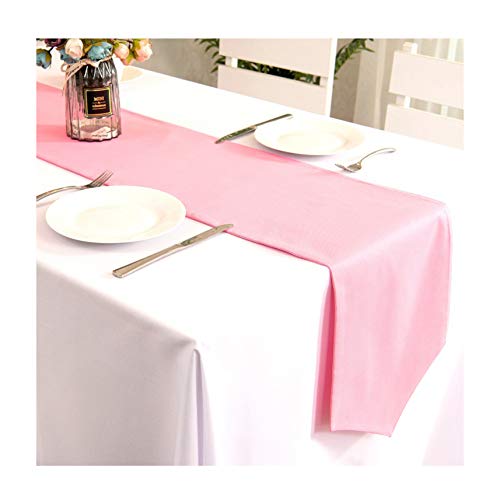 BgnEhRfL Tischdecke, Tischdecke, Polyester-Tischläufer, Tischläufer for Hochzeiten, Events, Hotels und Gastronomie(30 * 140CM) von BgnEhRfL