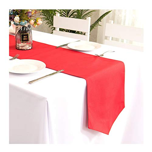 BgnEhRfL Tischdecke, Tischdecke, Polyester-Tischläufer, Tischläufer for Hochzeiten, Events, Hotels und Gastronomie(30 * 140CM) von BgnEhRfL