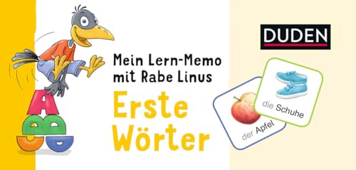 Mein Lern-Memo mit Rabe Linus - Erste Wörter (Kinderspiel) (Linus Lernspiele), Yellow von Bibliograph. Instit. GmbH