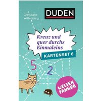 Kreuz und quer durch's Einmaleins (Spiel-Zubehör). Kartenset.6 von Bibliographisches Institut GmbH