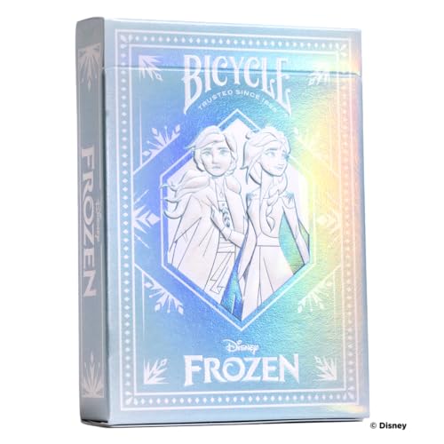 Bicycle 10043102 Inspired Playing Cards Disney-Frozen, Yellow von Bicycle