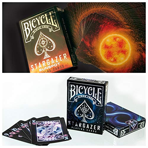 Bicycle 2 Spielkarten Stargazer + Sunspot Playing Cards von Bicycle