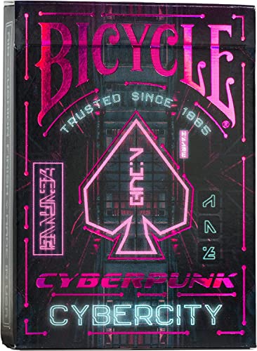 Bicycle - Cyberpunk Cyber City, 62,5 x 88 mm, White von Bicycle