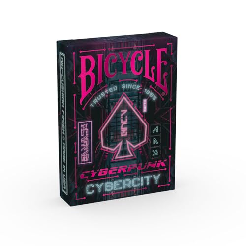 Bicycle - Cyberpunk Cyber City, 62,5 x 88 mm, White von Bicycle