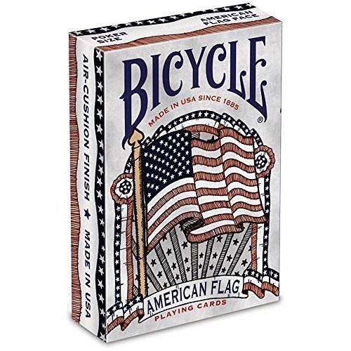 Bicycle Playing Cards Unisex-Adult American Flag Kartenspiel, Small von Bicycle