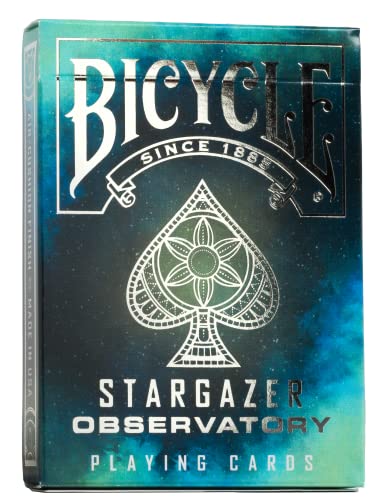 Bicycle 10024137 Stargazer Observatory Playing Cards Herzen Spielzeug und Spiele, White von Bicycle