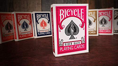 Vincenzo Di Fatta (V) Cards Bicycle Fuchsia Back USPCC von Bicycle