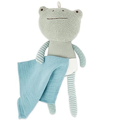 Bieco Frosch Kuscheltier mit Schmusetuch | 30 cm | Frosch Plüschtier | Baby Kuscheltier Mädchen & Junge | Kuscheltier Baby | Stuffed Animal | Frosch Stofftier Baby | Süße Baby Kuscheltiere von Bieco