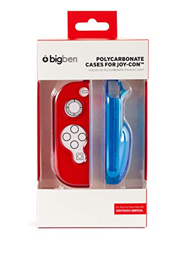 Nintendo Switch - Polycarbonat Hardcase-Set für Joy-Con Controller (farblich Sortiert) von Big Ben