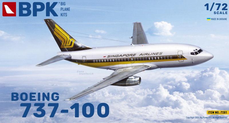 Boeing 737-100 Singapore Airlines von Big Planes Kits