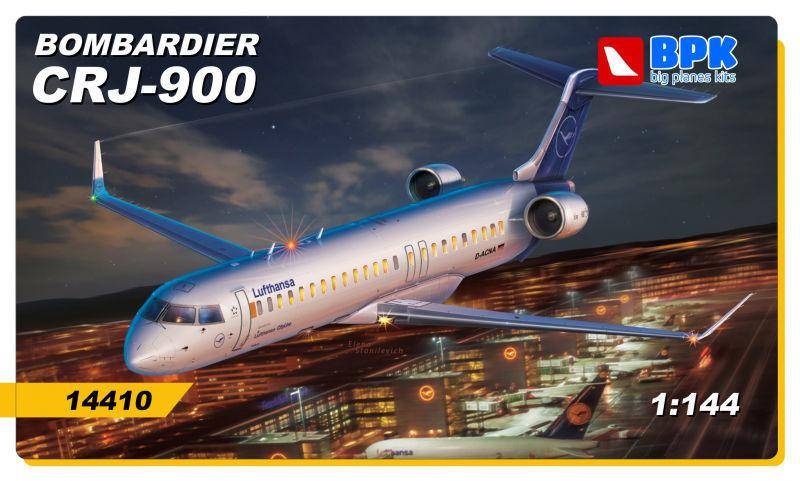 Bombardier CRJ-900 LH von Big Planes Kits