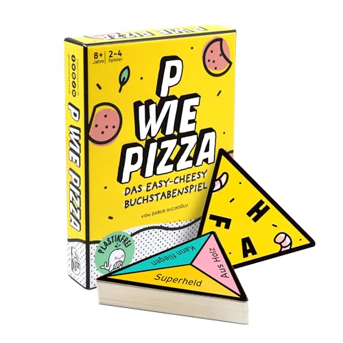 Big Potato P wie Pizza: Familien Wortspiel | Großartiges Kartenspiel für Erwachsene und Kinder | Ab 8 Jahren | Reisespiel, Weihnachtsspiel von Big Potato