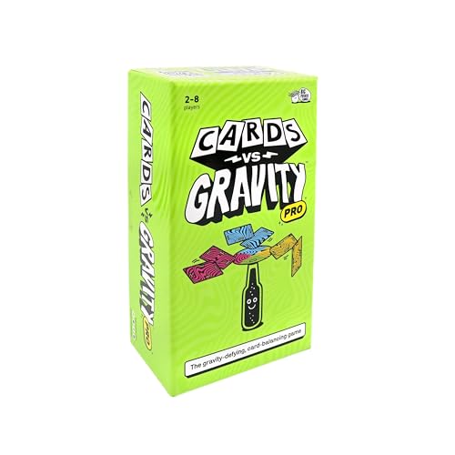 Cards Vs Gravity Pro - inklusive Reisetasche und extra Karten | Lustiges Familienspiel für 2-8 Spieler - Online Exklusive Version mit extra Karten von Big Potato