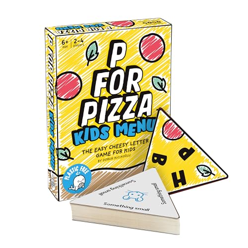 P for Pizza Kindermenü, Reisespiel, ideal für Erwachsene und Kinder, perfekt für Urlaub und Camping von Big Potato