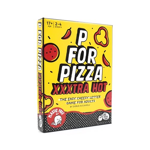 P for Pizza Xxxtra Hot | Eine würzige Version unseres lustigen Wortspiels | Perfekt für Abende mit Freunden von Big Potato