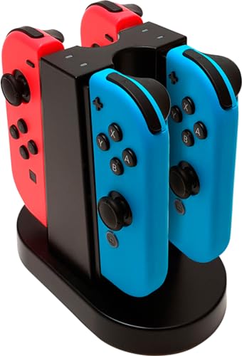 Nintendo Switch - Quad Charging Station für Joy-Con Controller/Ladestation für 4 Joy-Con Controller von Bigben Interactive