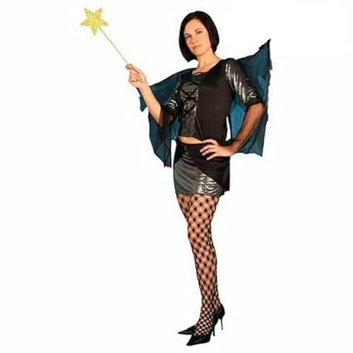 BigBuy Carnival 8422259528258 Kostüm, Unisex – Erwachsene, Kariert, Schwarz von BigBuy Carnival