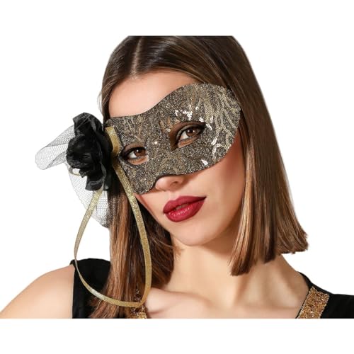 BigBuy Carnival Goldene Maske von BigBuy Carnival