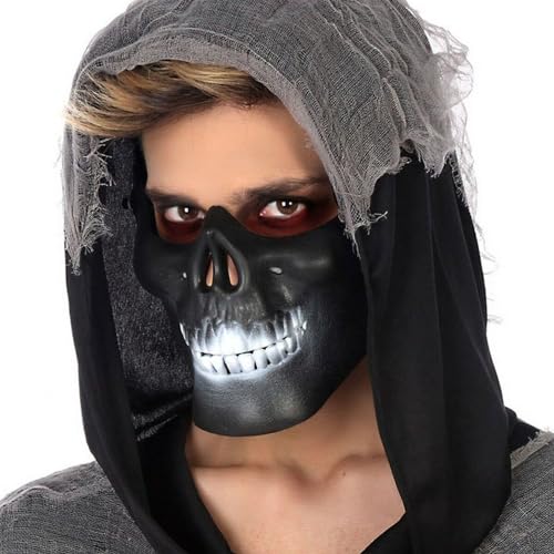 BigBuy Carnival Halloween Maske 14 x 18 cm schwarz BigBuy Carnival Halloween Maske 14 x 18 cm schwarz von BigBuy Carnival
