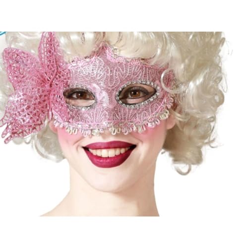 BigBuy Carnival Rosa Maske von BigBuy Carnival