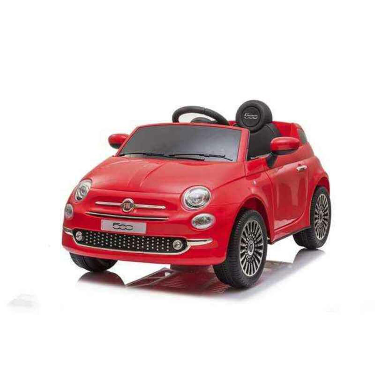 Auto Fiat 500 MP3 Fernbedienung Rot 30W von BigBuy Fun