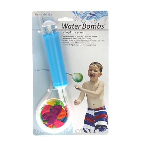 BigBuy Fun - Wasserballons mit Füllpumpe (30 Stück) (V0300184) von BigBuy Fun