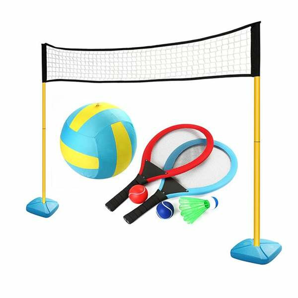 Geschicklichkeitsspiel Jumbo Outdoor Set Multisport 3 in 1 von BigBuy Fun