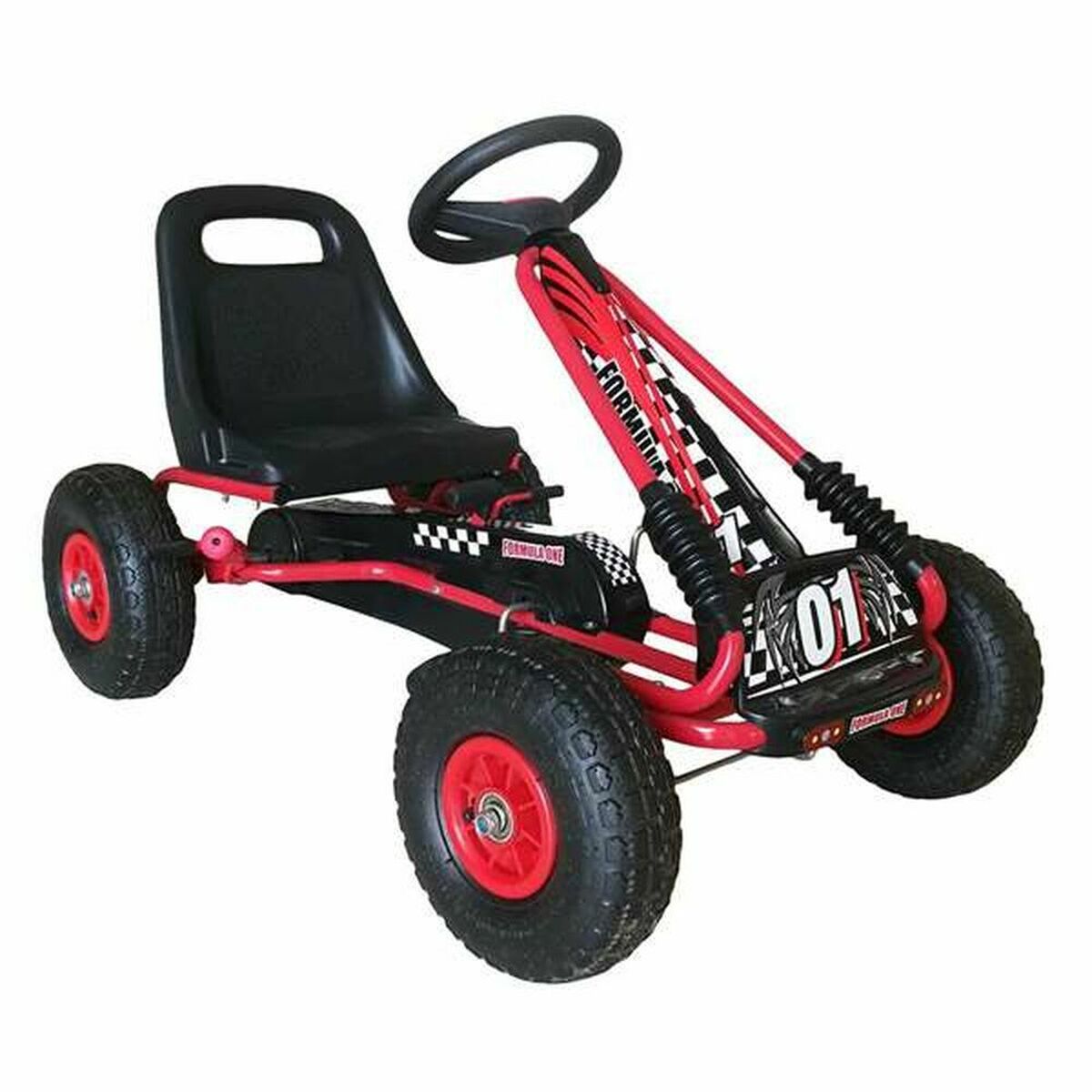 Kart-Auto Go Kart Red von BigBuy Fun