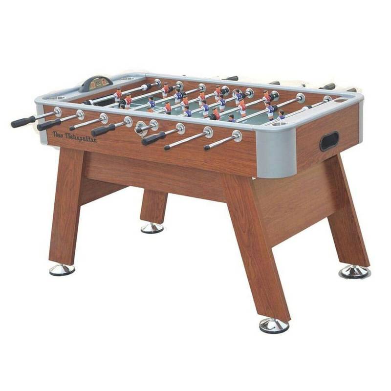 Tischfußball Metropolitan Braun 142 x 75,5 x 88 cm von BigBuy Fun