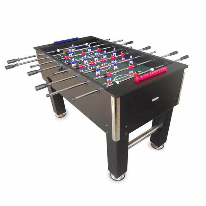 Tischfußball Schwarz 140 x 74 x 88 cm Holz MDF von BigBuy Fun