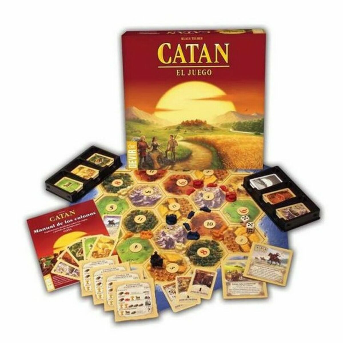 Tischspiel Catan Junior (Es) von BigBuy Fun