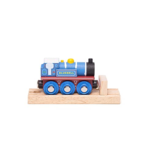 Bigjigs Rail Heritage-Kollektion Lokomotive Bluebell von Bigjigs Rail