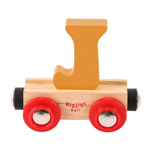 Bigjigs Rail Rail Buchstabenzug J (Orange) von Bigjigs Rail