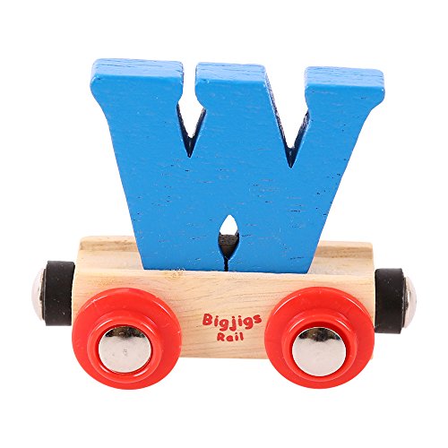 Bigjigs Rail Rail Buchstabenzug W (Blau) von Bigjigs Rail