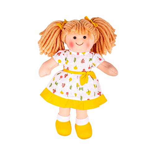 Bigjigs Spielzeug Zoe 25cm Weiche Rag Doll von Bigjigs Toys